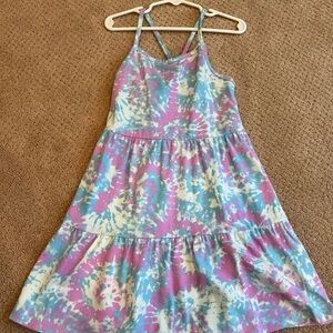 Cat & Jack Pastel Tie-Dye Top